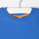 Лонгслив для мальчика, цвет синий, рост 104-110 см (30) - Фото 2