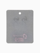 Серьги металл «Эврика» овальные, цвет золото  (артикул 4445510)  большой выбор товаров оптом и в розницу по низким ценам с доставкой