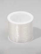 Нить силиконовая (резинка) d=0.5 мм, L=100 м, прозрачная - Фото 3