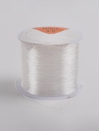 Нить силиконовая (резинка) d=0.5 мм, L=100 м, прозрачная - Фото 4