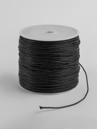 Шнур вощеный из полиэстера d=1 мм, L=65-70 м, чёрный - Фото 4