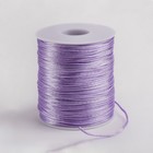 Шнур нейлоновый на бобине d=2 мм L=100 м, сиреневый - Фото 2