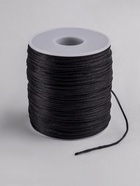 Шнур нейлоновый на бобине d=2 мм, L=100 м, чёрный - Фото 3