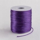 Шнур нейлоновый на бобине d=2 мм L=100 м, цвет фиолетовый - фото 8493992