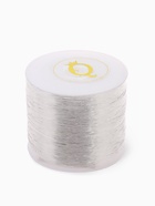 Нить силиконовая (резинка) d=0.6 мм, L=100 м, прозрачная - Фото 3