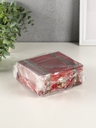 Шкатулка дерево состаренная "Герцог" сундучок с заклёпками 5,5х13х10,2 см - фото 809270429