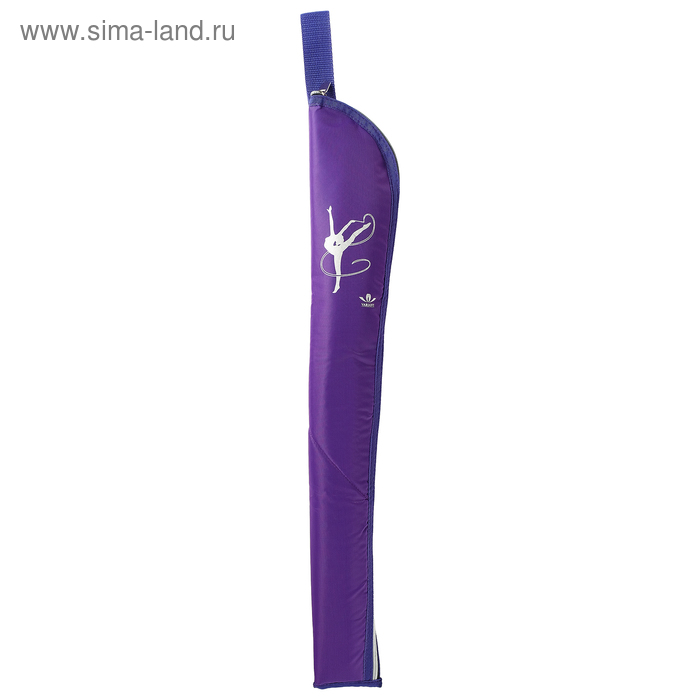 Чехол для гимнастической ленты 308, цвет фиолетовый - Фото 1