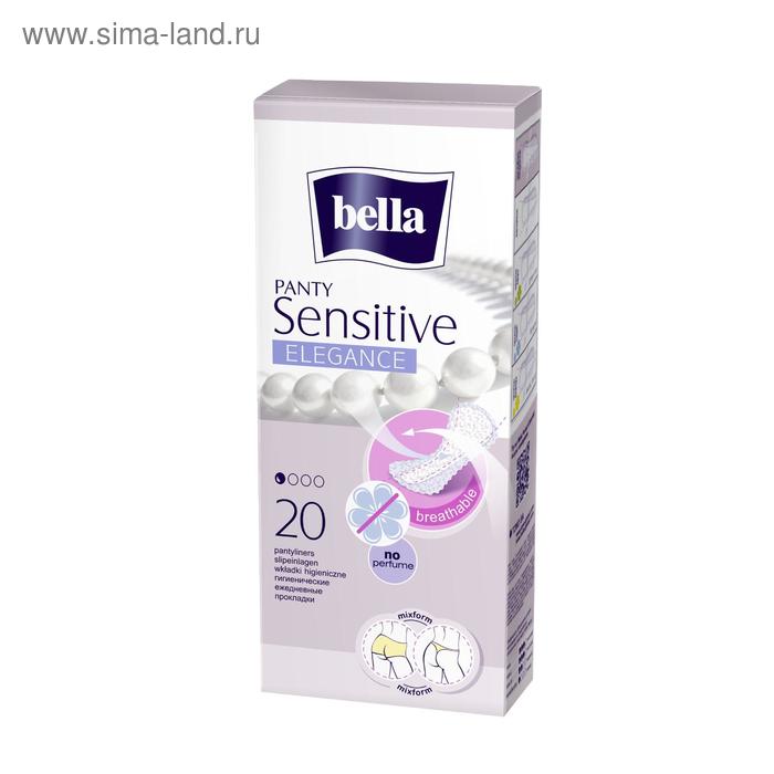 Прокладки ежедневные ультратонкие Bella Panty sensitive elegance по 20 шт. - Фото 1