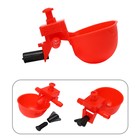 Поилка чашечная для домашней птицы, под трубку 10 мм, Greengo - Фото 2