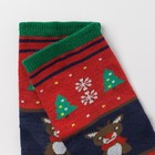 Носки детские «Дед мороз», цвет зелёный, размер 16-18 - Фото 2