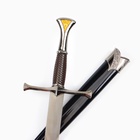 Макет оружия «Сувенирный кортик, Зверь», чёрные ножны, 35 см - Фото 4