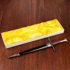 Макет оружия «Сувенирный кортик, Зверь», чёрные ножны, 35 см - Фото 6