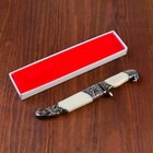 Сув. изделие нож, ножны серебро, слоновая кость, клинок 20 см - Фото 5