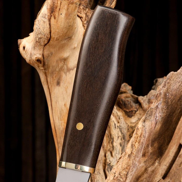 Нож охотничий "Йохан" 24,5см, клинок 125мм/2,8мм, дерево - фото 1905589358