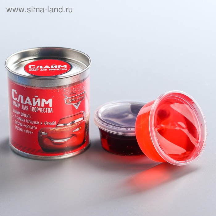 Слайм, набор для творчества, Тачки, 2 шт - Фото 1