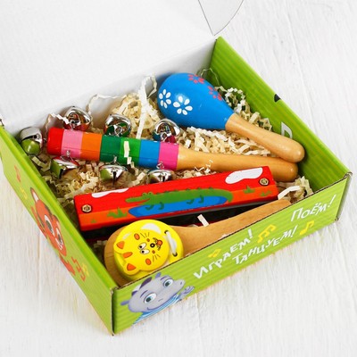 Подарочный набор музыкальных инструментов «Весёлые мелодии»