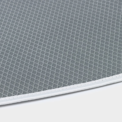 Чехол для гладильной доски, 156×52 см, термостойкий, серый