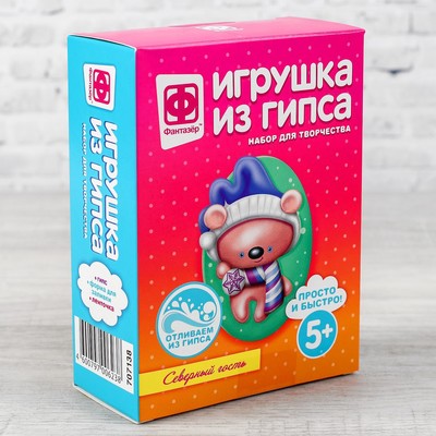 Игрушка из гипса «Северный гость»