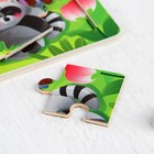 Пазлы «Еноты», 12 элементов 0.4×14.5×11 см - Фото 3