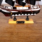 Корабль "Аризона", 24*6*22см, пиратский, черные паруса - Фото 5