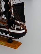 Сувенирная модель корабля «Пиратский. Аризона», 24×6×22 см, чёрные паруса - фото 122209790