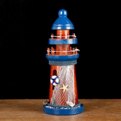 Фигурка дерево «Маяк», синий, 20 см