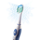 Электрическая зубная щётка Waterpik SR-3000 E2, звуковая, 2 режима, 3 насадки, бело-синяя - Фото 3