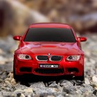 Машина радиоуправляемая BMW M3, 1:24, работает от батареек, свет, цвет красный - Фото 6