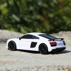 Машина радиоуправляемая Audi R8, 1:24, работает от батареек, свет, цвет белый - Фото 4