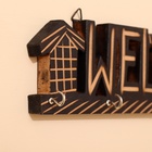 Ключница WELCOME, 31×9.5×3.5 см, МДФ - Фото 7