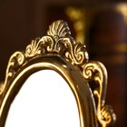 Зеркало "Вензеля" латунь 20х9,5х26 см - Фото 3
