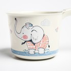 Ковш пластиковый для купания и мытья головы, детский банный ковшик «Слоник», 1.5 л., ДЕКО - Фото 2