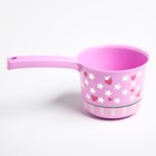 Ковш пластиковый для купания и мытья головы, детский банный ковшик «Единорог», 1,5 л., ДЕКО - Фото 3