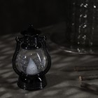 Светодиодная фигура «Чёрный фонарь» 8 × 12 × 6 см, пластик, батарейки AG13х3, свечение тёплое белое - фото 9787493