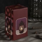 Светодиодная фигура «Чёрный фонарь» 8 × 12 × 6 см, пластик, батарейки AG13х3 (в комплекте), свечение тёплое белое - Фото 4