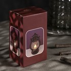 Светодиодная фигура «Золотистый фонарь» 8 × 12 × 6 см, пластик, батарейки AG13х3 (в комплекте), свечение тёплое белое - Фото 4