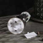 Светодиодная фигура «Свеча со снеговиком» 7 × 20 × 7 см, пластик, батарейки АААх2 (не в комплекте), свечение тёплое белое - Фото 3