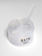 Таблетница - органайзер «Пирамида», утро/день/вечер, d=19.5×5 см, 7 контейнеров по 3 секции, голубая - Фото 4