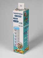 Таблетница - органайзер «Пирамида», утро/день/вечер, d=19.5×5 см, 7 контейнеров по 3 секции, голубая - Фото 6