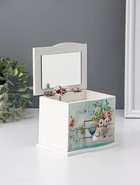 Музыкальная шкатулка механическая «Комод 1 ящик. Букет в античной вазе», дерево, 11×14.7×10.6 см 4466384