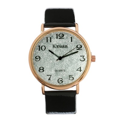 Часы наручные женские "Kxuan", d-3.5 см, черные