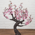 Дерево искусственное "Сакура в цвету" 85 см, розовый - фото 3192806