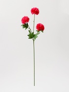 Цветы искусственные «Георгин шаровидный», 7×60 см, тёмно-розовые - фото 53117625