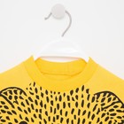 Пижама для мальчика, цвет жёлтый/серый, рост 116 см - Фото 2