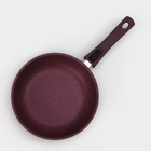 Сковорода Trendy style, d=24 см, h=6,5 см, съёмная ручка, антипригарное покрытие, цвет фиолетовый - Фото 2