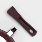 Сковорода Trendy style, d=24 см, съёмная ручка, антипригарное покрытие, цвет фиолетовый - фото 4285961