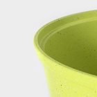 Кастрюля KUKMARA Trendy style, 3 л, d=22 см, h=13.5 см, антипригарное покрытие, стеклянная крышка, литой алюминий, зелёная - Фото 4