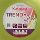 Кастрюля KUKMARA Trendy style, 3 л, d=22 см, h=13.5 см, антипригарное покрытие, стеклянная крышка, литой алюминий, зелёная - Фото 6