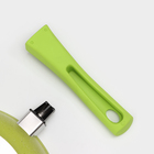 Сковорода Trendy style, d=26 см, съёмная ручка, антипригарное покрытие, цвет зелёный - Фото 4