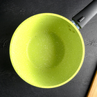 Кастрюля Trendy style, 1,5 л, съёмная ручка, стеклянная крышка, антипригарное покрытие, цвет зелёный - Фото 2